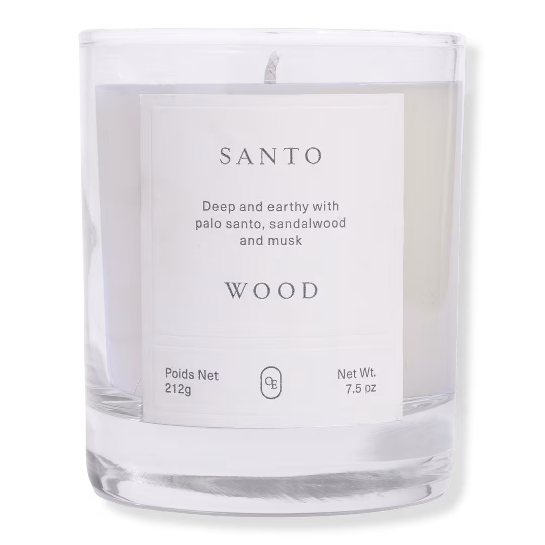 Oak Essentials  Santo Wood Natural Wax Candle