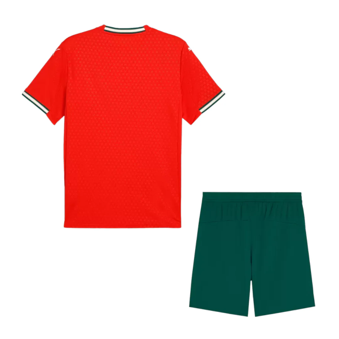 Kid's Portugal Home Jersey 2025/26