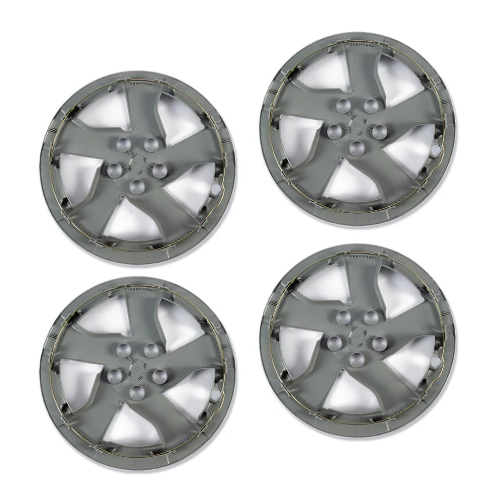 CROSSDESIGN Hubcaps Wheel Cover 15 inch Fit for 2010-2011 Toyota Prius Auto Tire Replacement Exterior Cap 4pcs