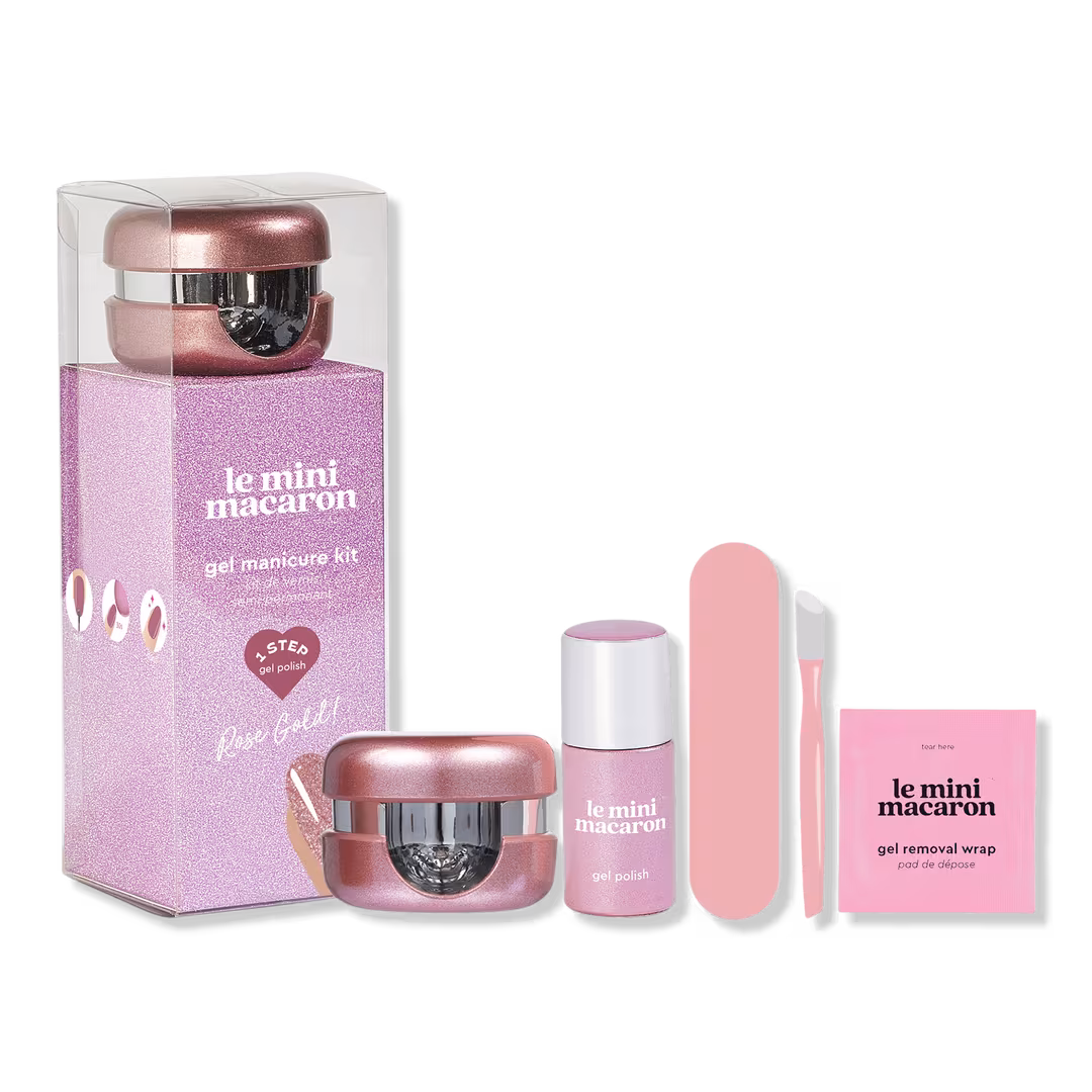 Le Mini Macaron  1-Step DIY Glossy Gel Manicure Kit
