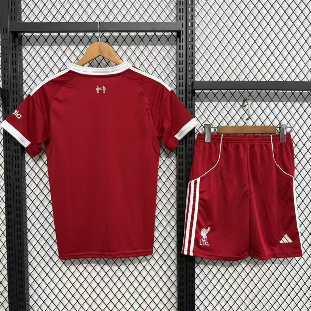 2025/2026 Liverpool Home Football Shirt (Adult Kit socks)