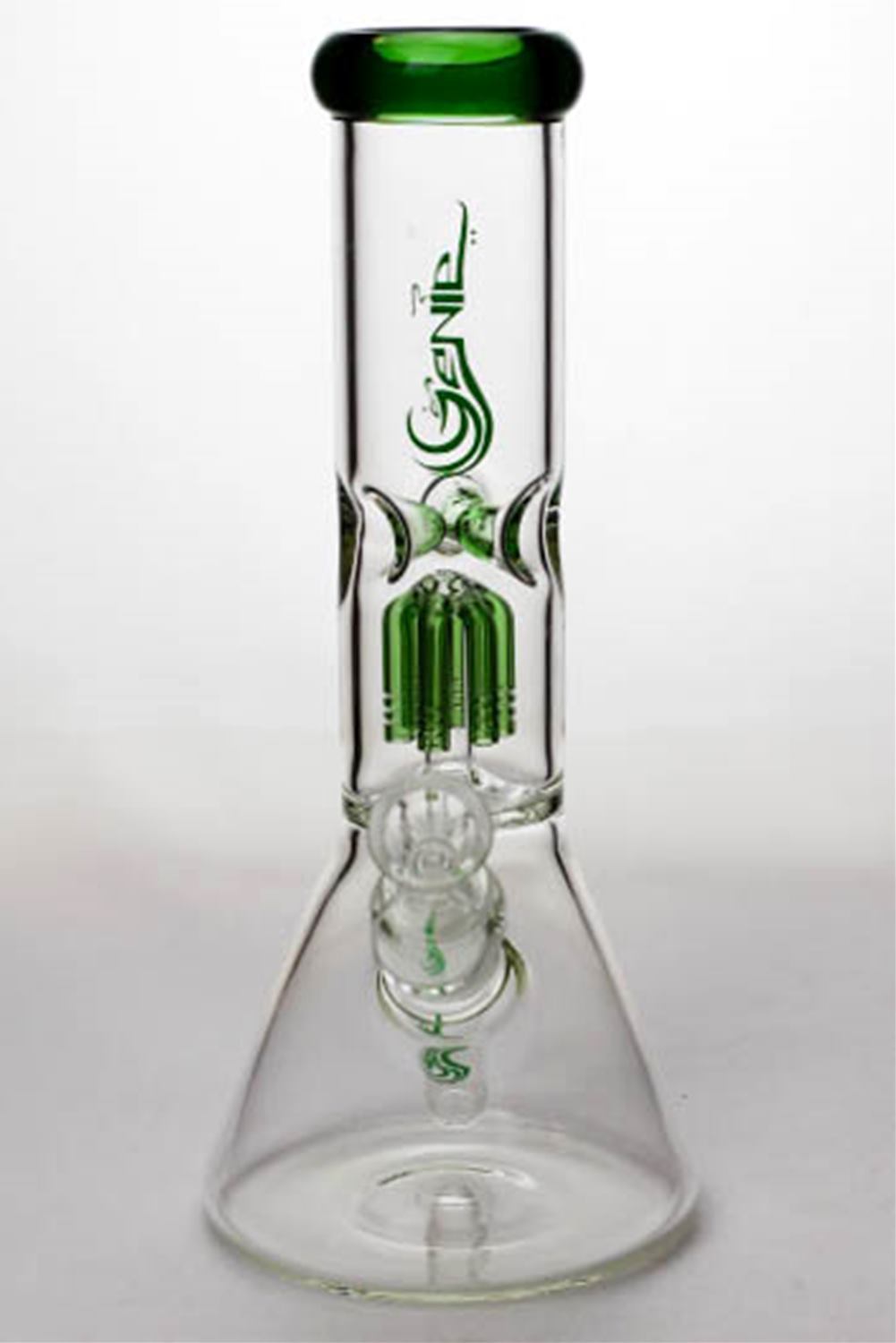 11 Genie Glass 6-Arm Beaker Water Bong