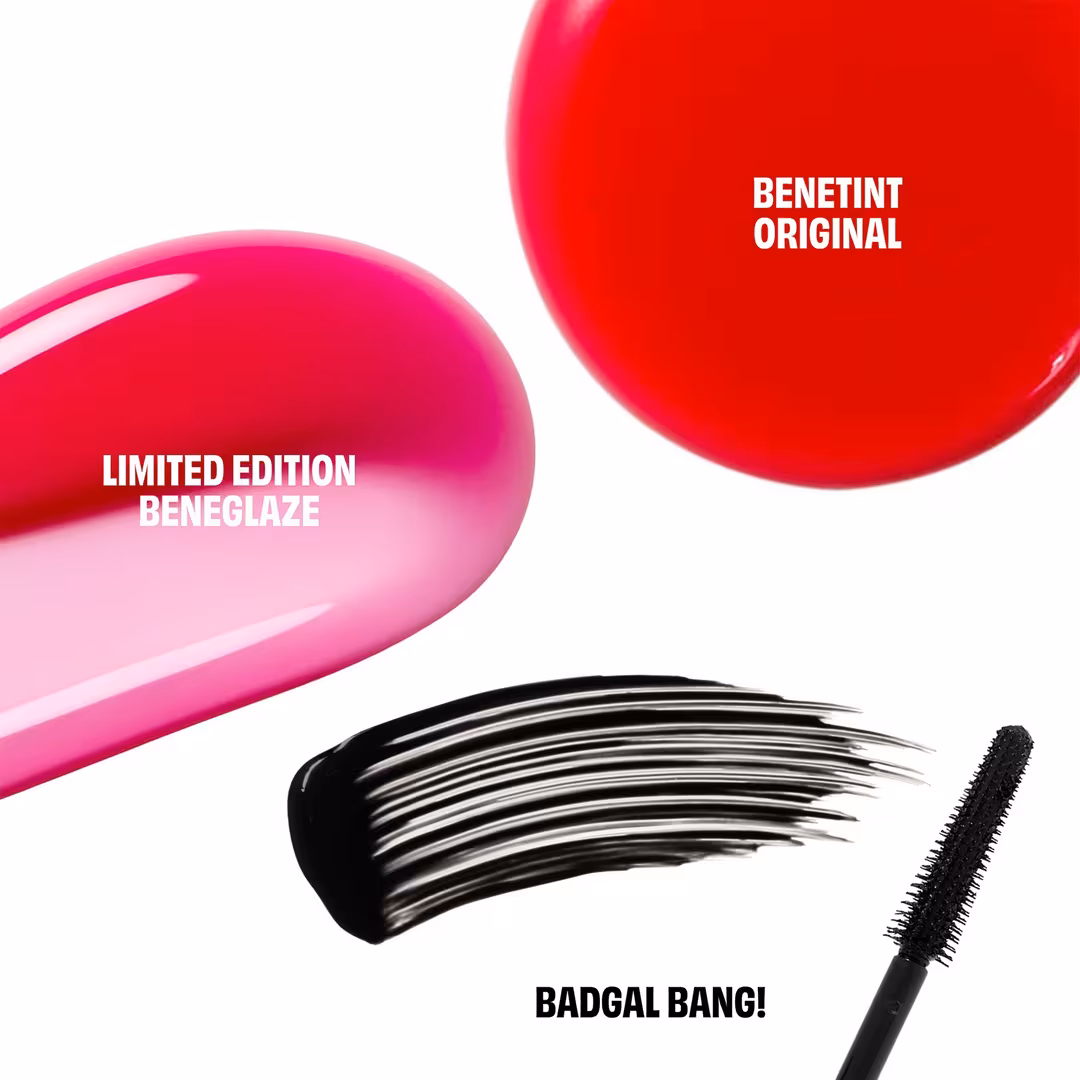 Benefit Cosmetics  The Beneville Times Lip & Lash Trio Mascara, Tint & Gloss Gift Set