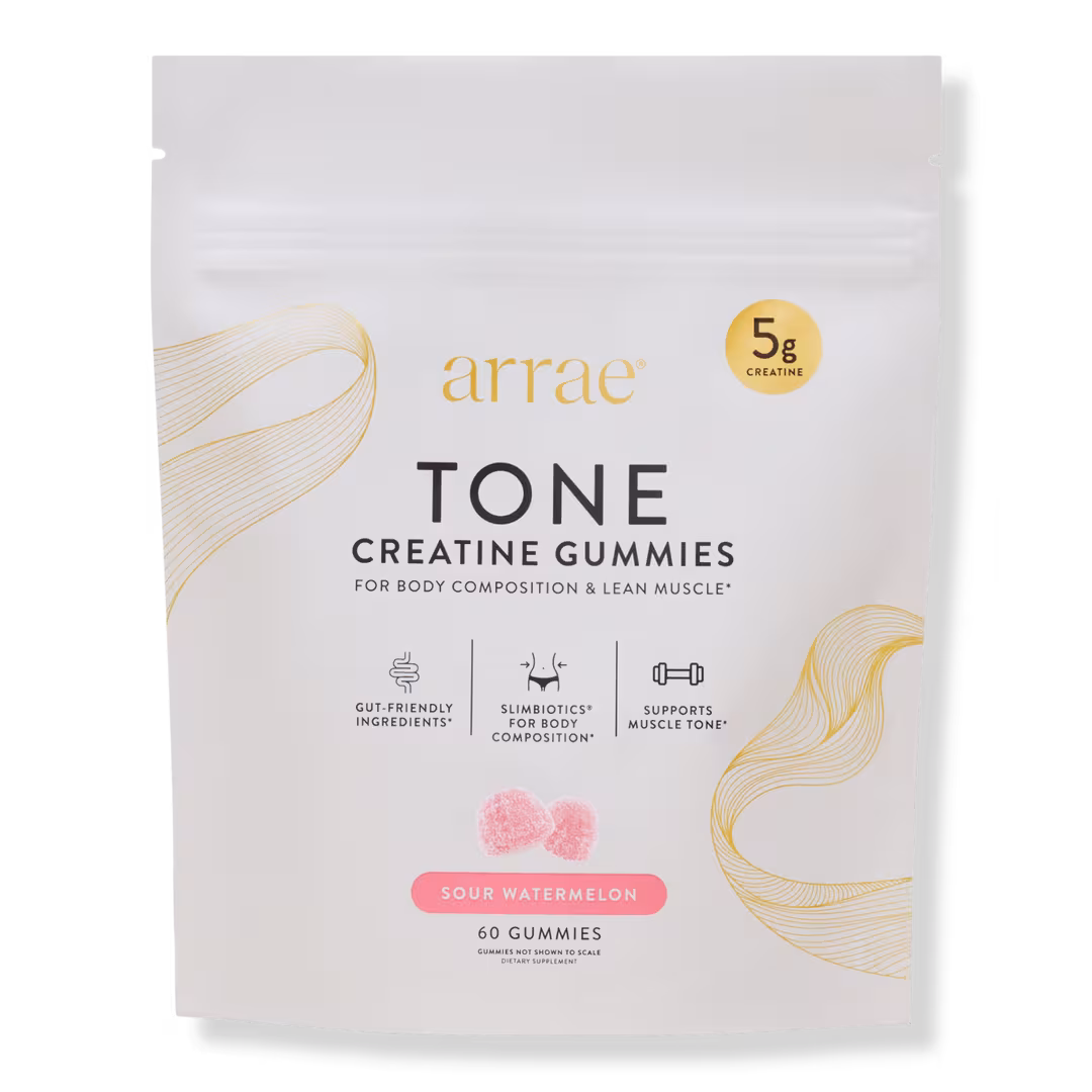 arrae  Tone: Creatine Body Composition Sour Watermelon Gummies