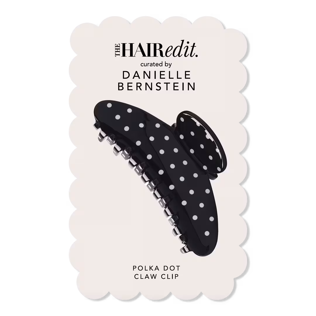 The Hair Edit  Polka Dot Claw Clip by Danielle Bernstein