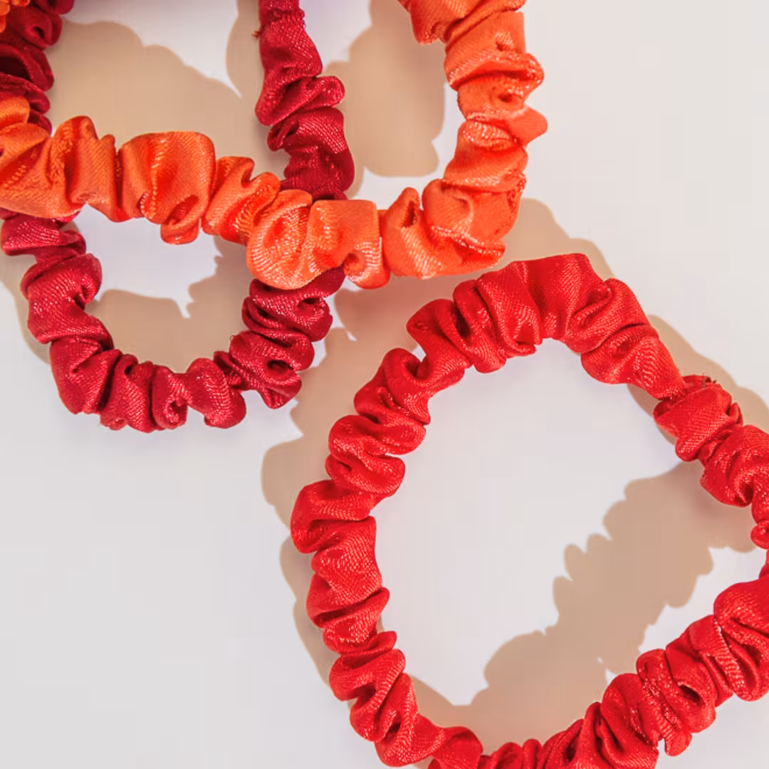 How To Be A Redhead  Redhead Satin Scrunchies