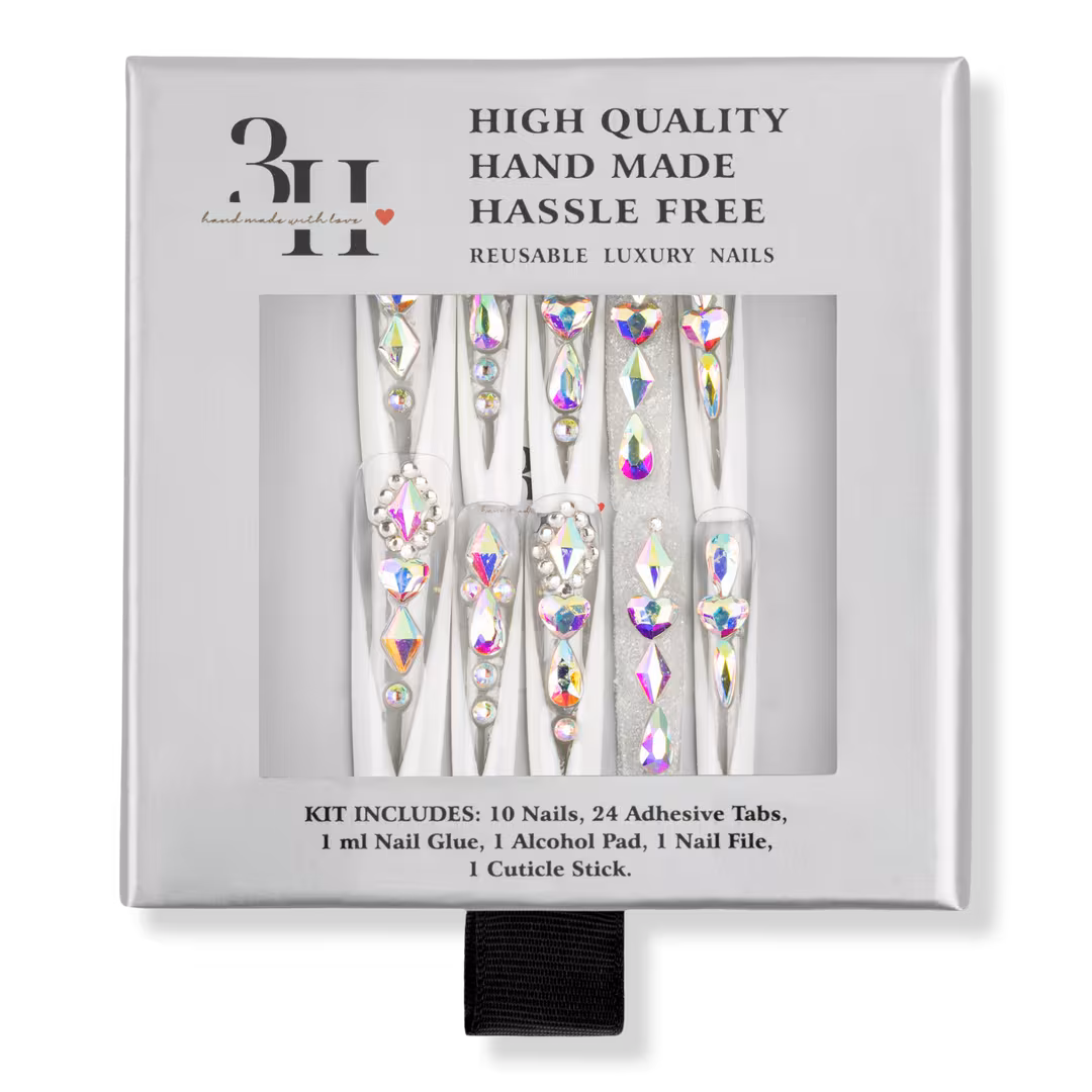 3H Nails  Runway Royale X-Long Press-On Nails
