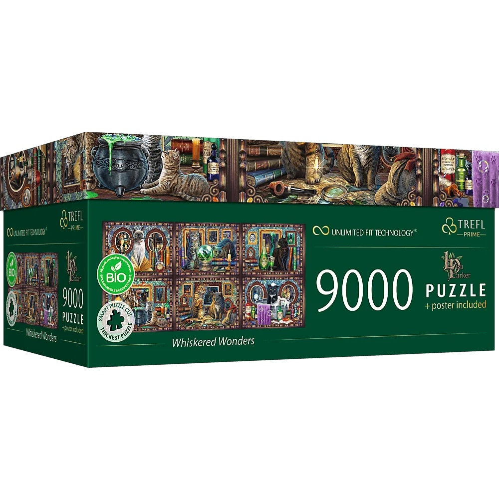 Puzzle Prime 9000 El. Whiskered Wonders
