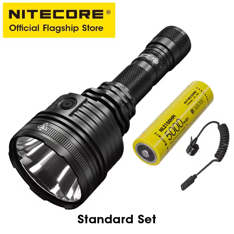 NITECORE P30i USB-C Rechargealble Flashlight Strong Light Super Bright 2000 Lumens Long-range Spotlight 1000 M Hunting Lantern