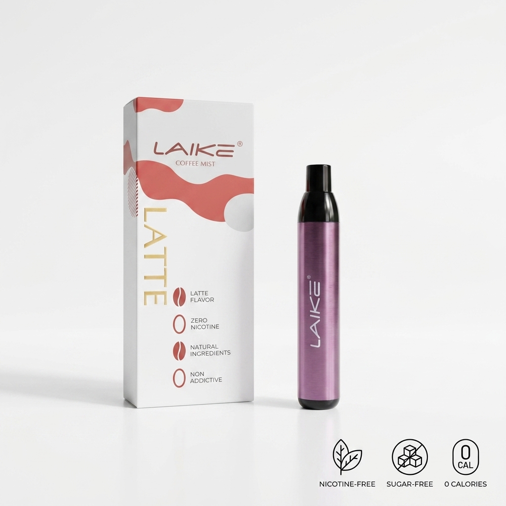 Latte Flavor Coffee Mist(Liquid-Free Energy, 0 Nicotine)