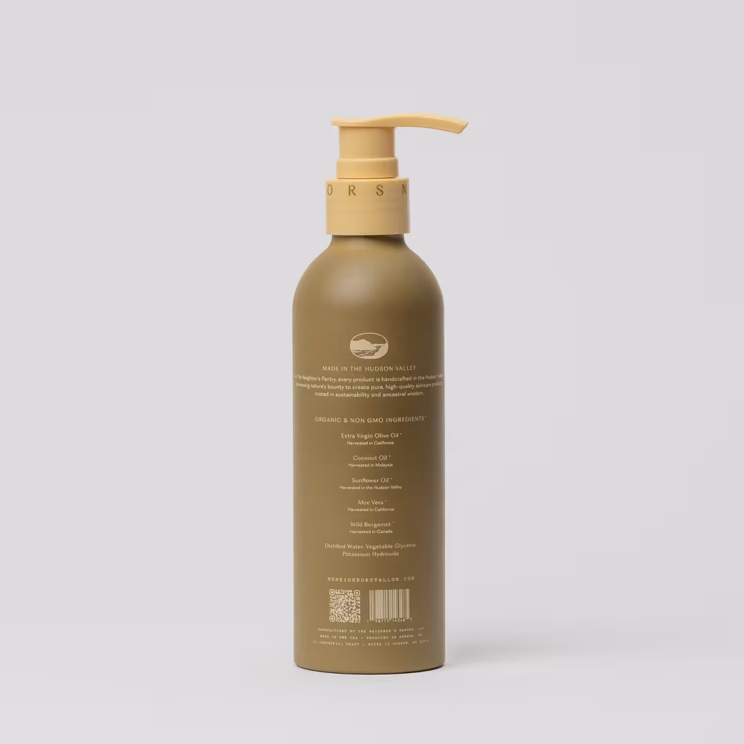 My Neighbor's Tallow  Wild Bergamot Hand Wash