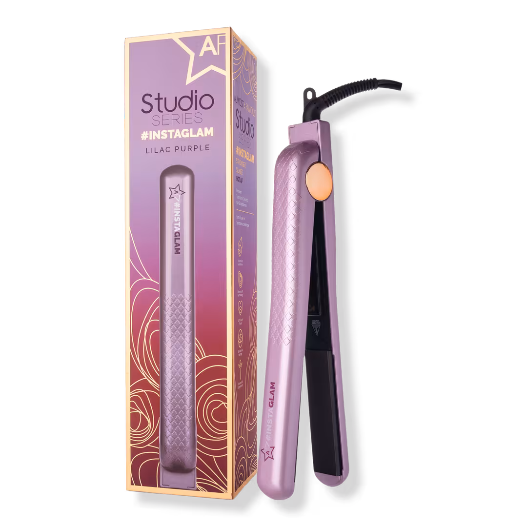 Almost Famous  Instaglam Tourmaline Ionic Flat Iron with Rose Gold Accents