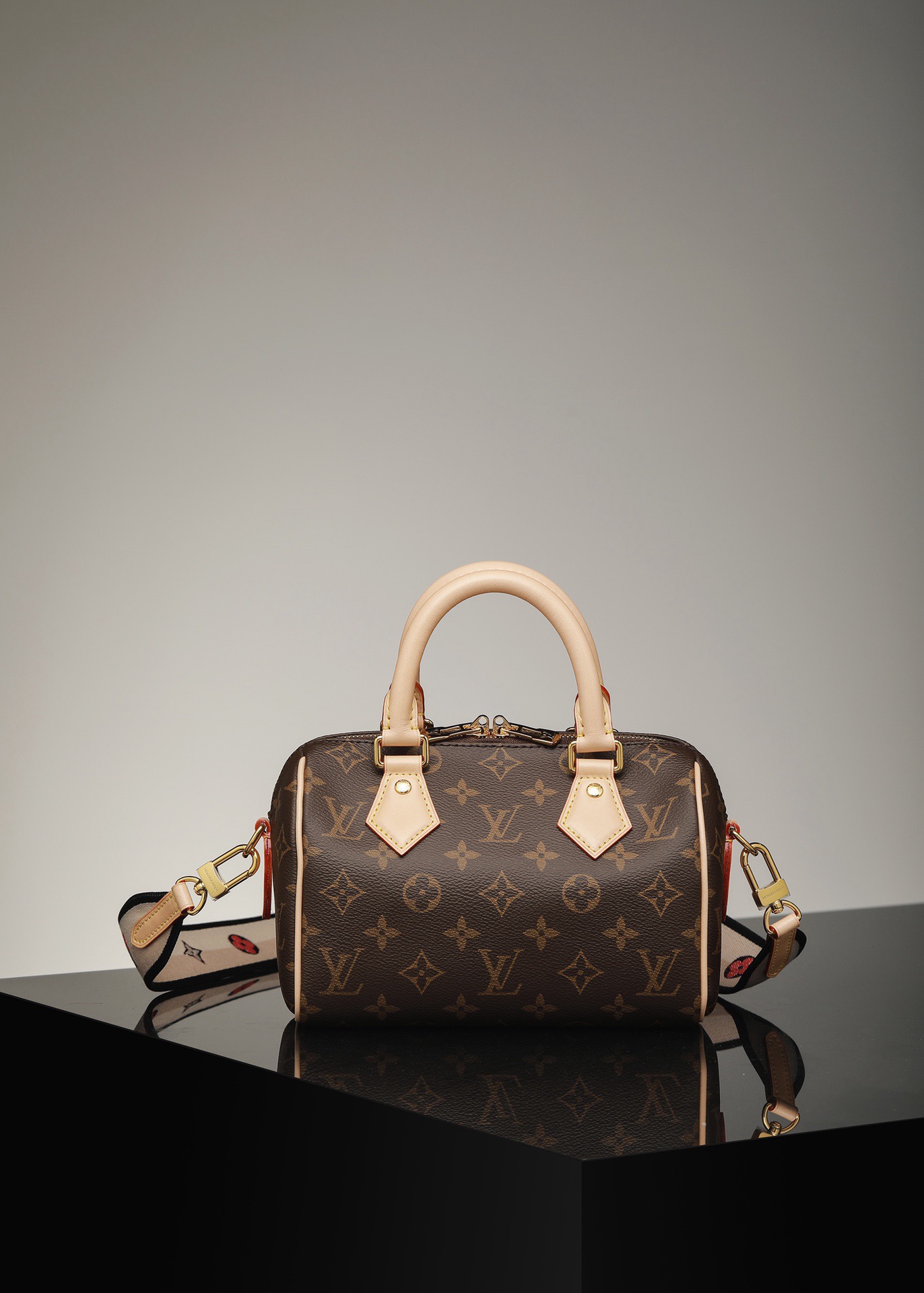 LV Speedy Bandouliere 20 Top Quality