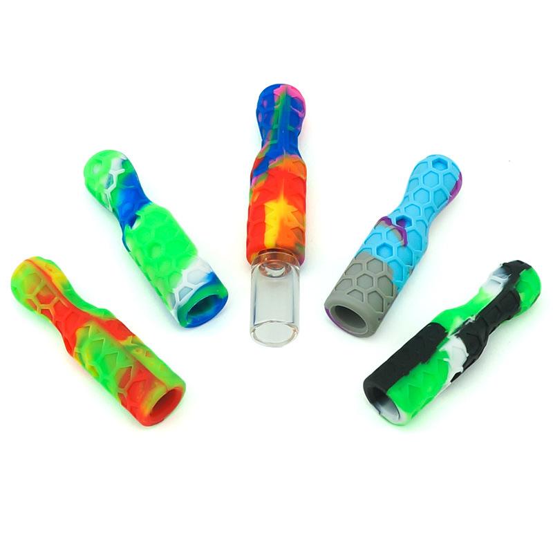 Silicone One Hitter Chillum Pipe