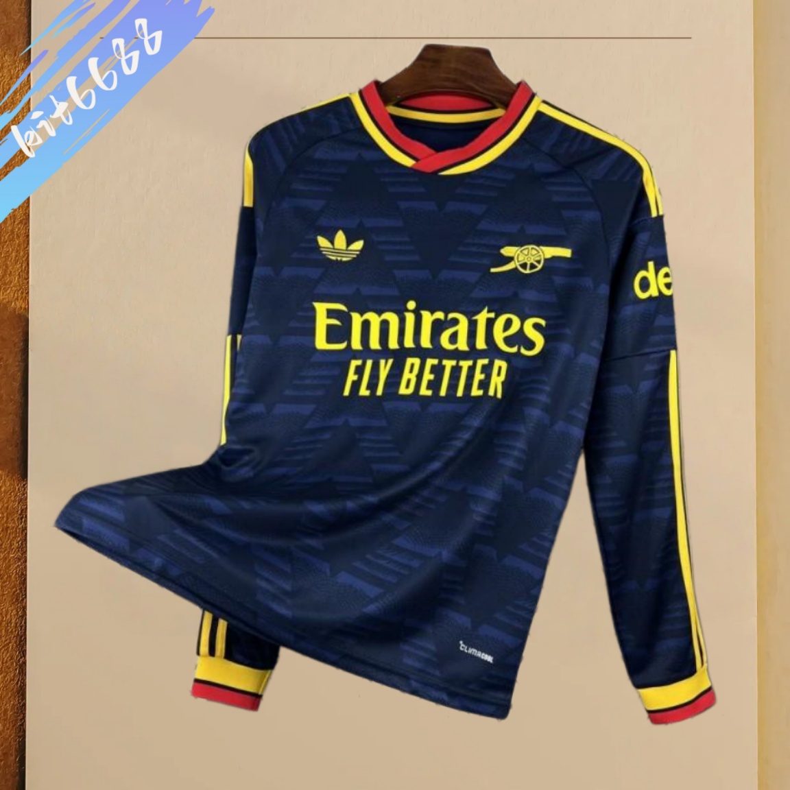 2026/2027 Arsenal Away Long Sleeve Football Jersey (Fans version)