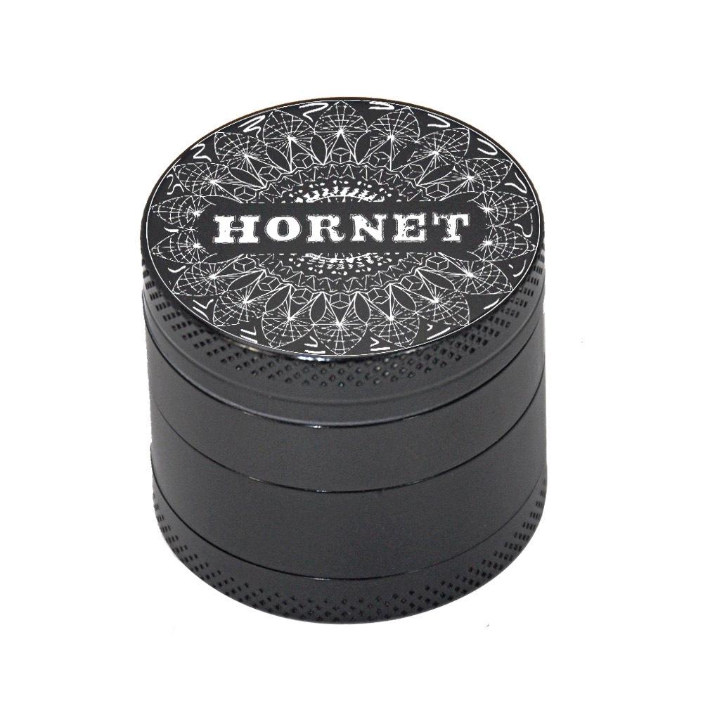Zinc Alloy Black 4 Layer Weed Grinder