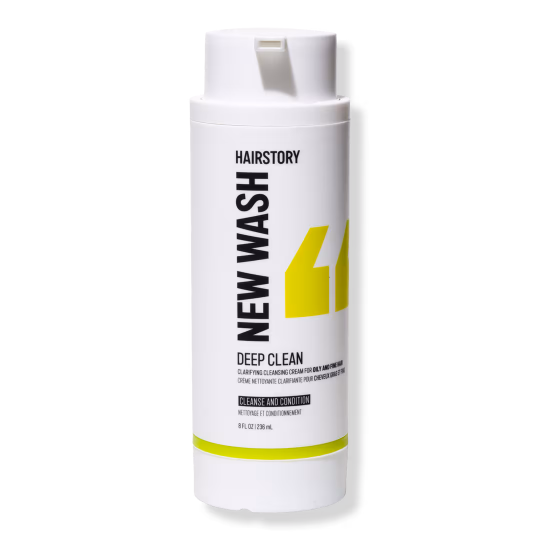 Hairstory  New Wash Deep Clean Cleansing & Conditioning Cream For Oily and Fine Hair