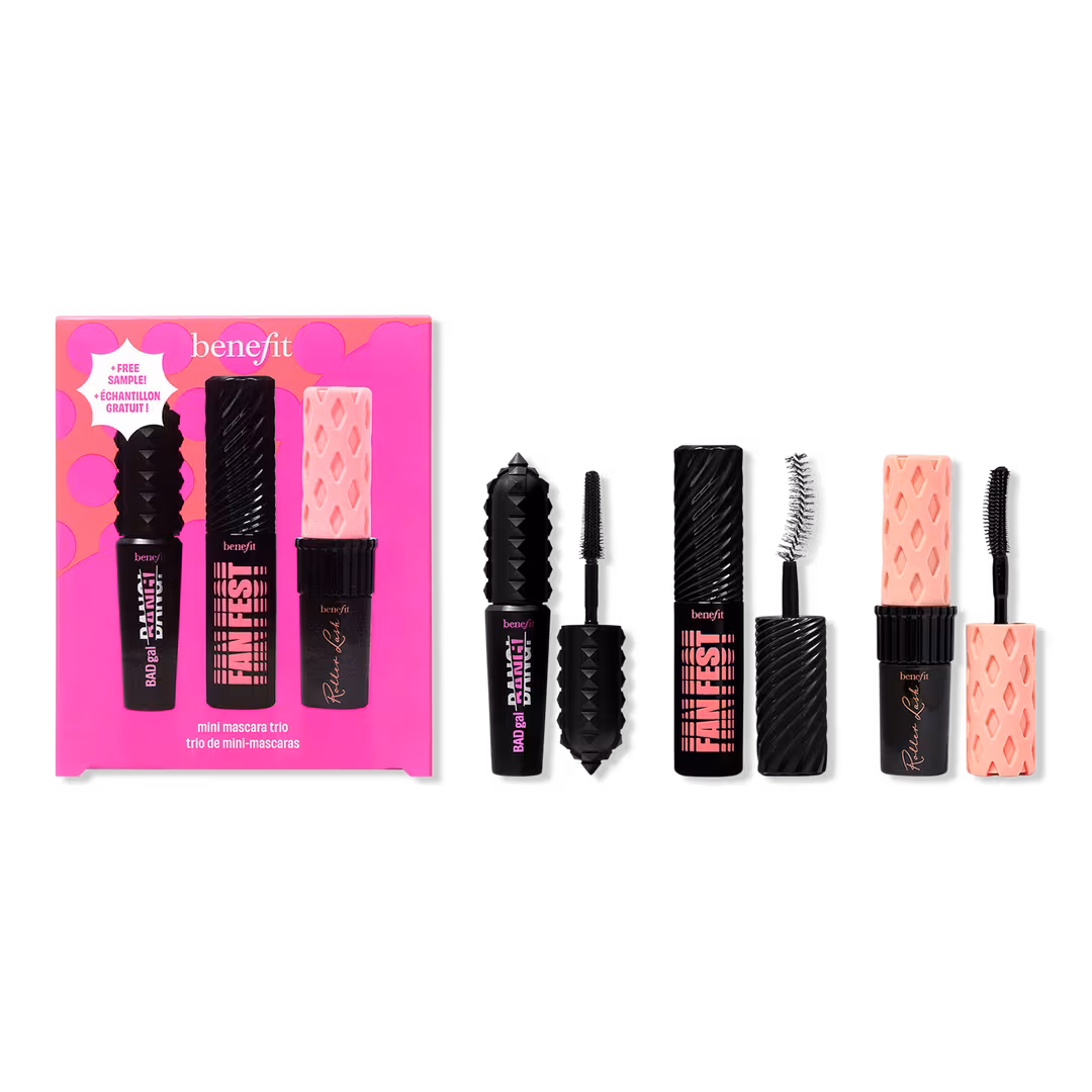 Benefit Cosmetics  Lit Up Lashes Mini Mascara Trio Set