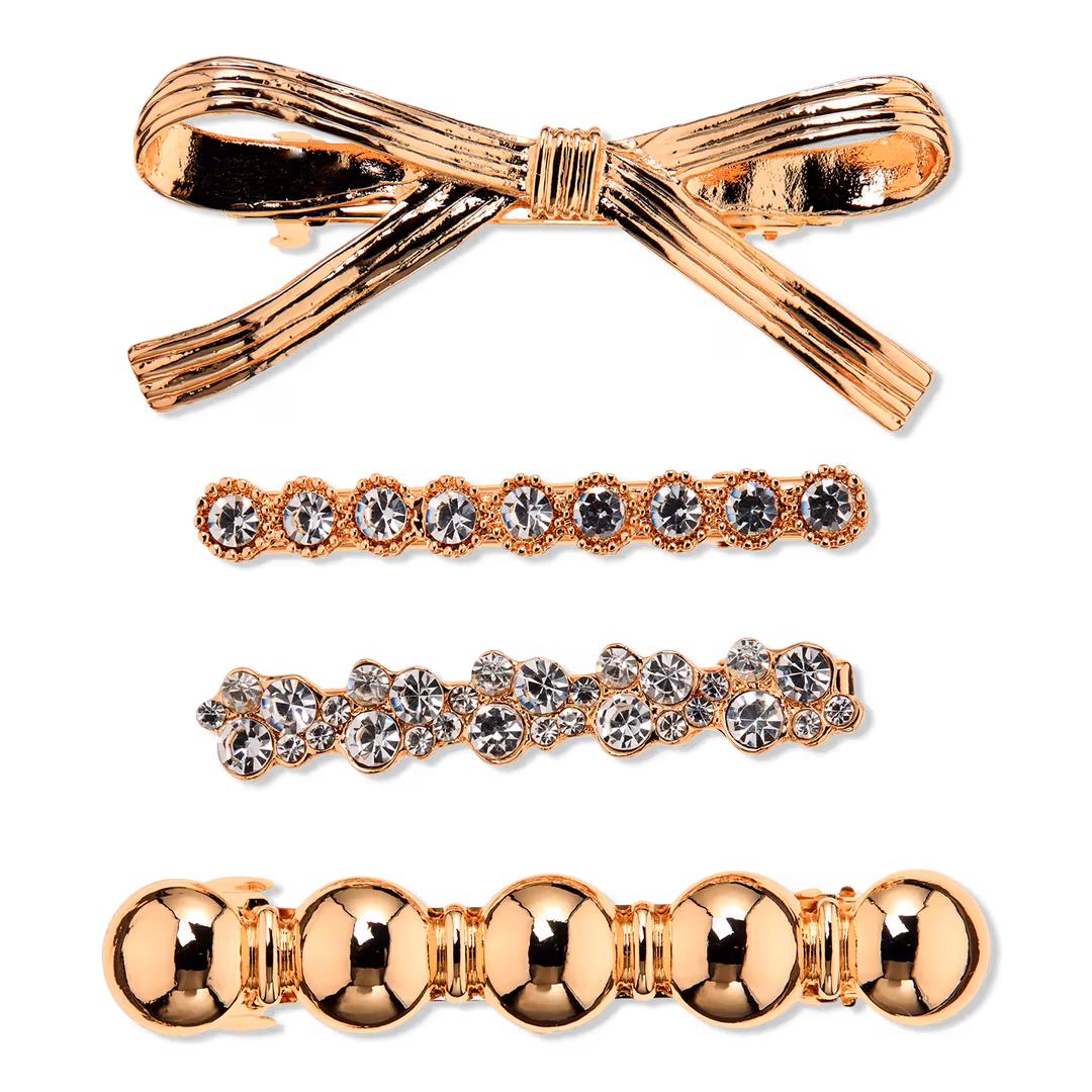 Conair Accessories  Assorted Metal Barrettes