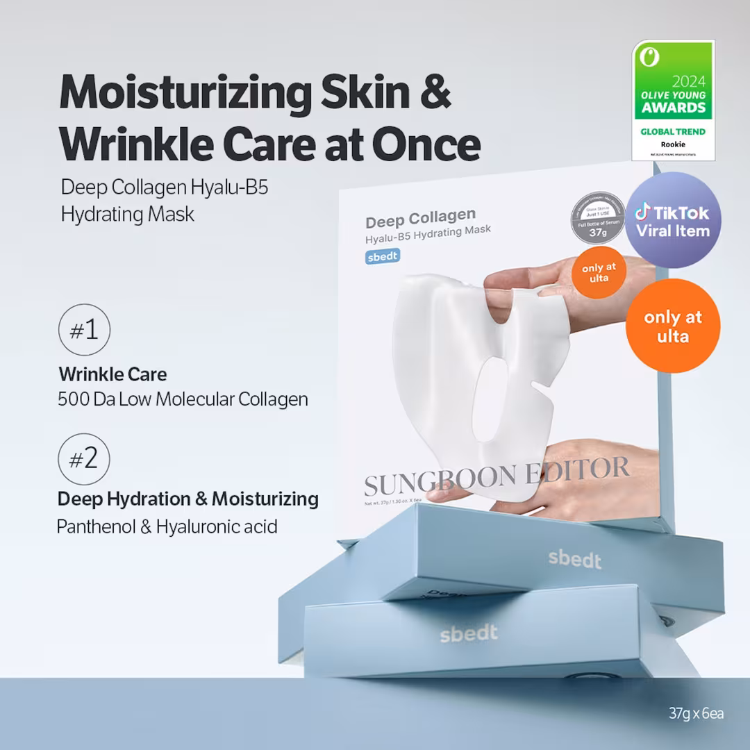 SUNGBOON EDITOR  Deep Collagen Hyalu-B5 Hydrating Mask