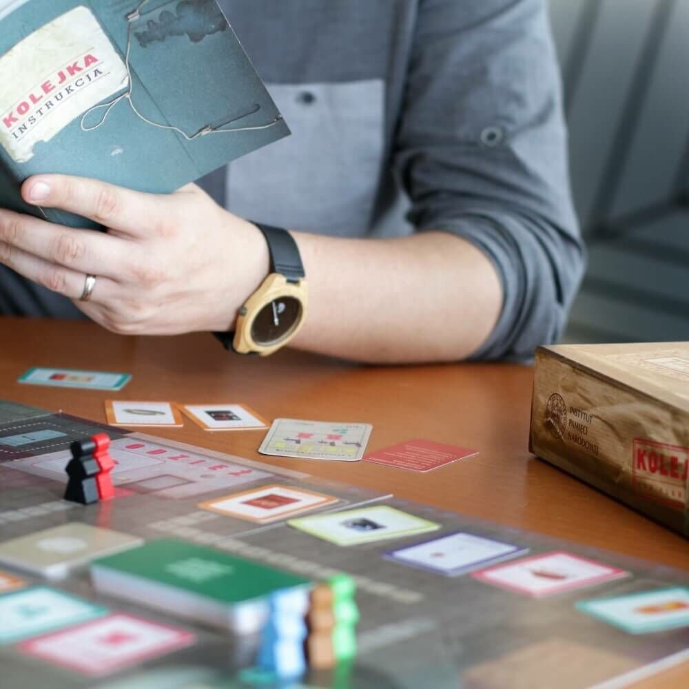 Gra Rodzinna Kolejka