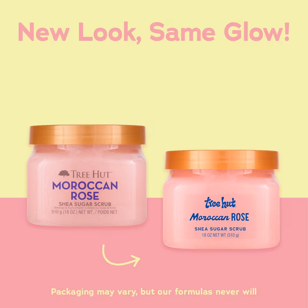 Tree Hut  Moroccan Rose Shea Sugar Scrub