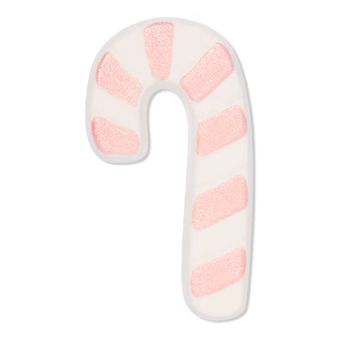 Sweet & Shimmer  Coconut Swirl Candy Cane Bath Fizzer