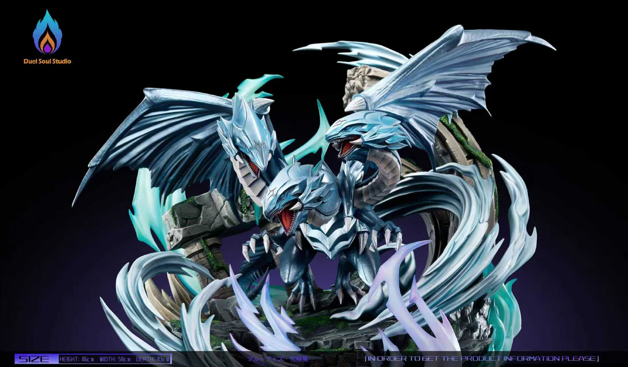 Yu-Gi-Oh! - Blue-Eyes Ultimate Dragon | Resin Statue | by DS Studio