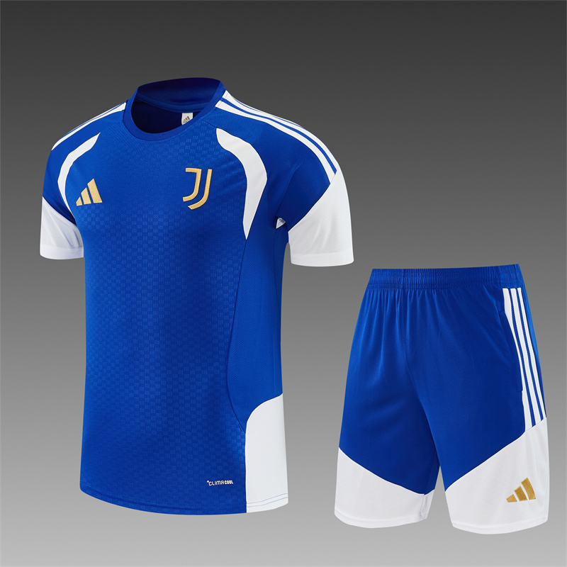 2026/2027 Juventus short sleeves Training Uniform (adult Kids Kit)