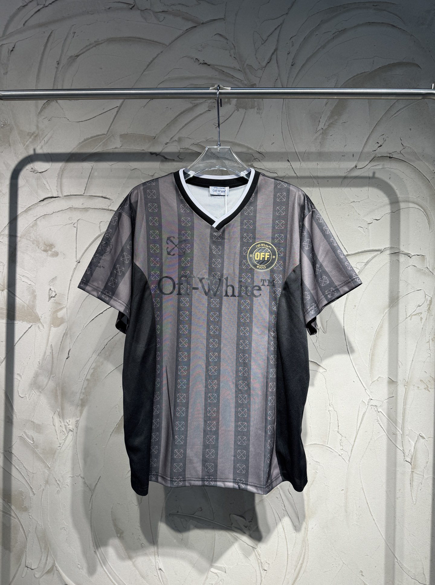 Off-White 26SS No.13 World Cup Replica Jersey, Hot-Selling Summer Short Sleeve Tee