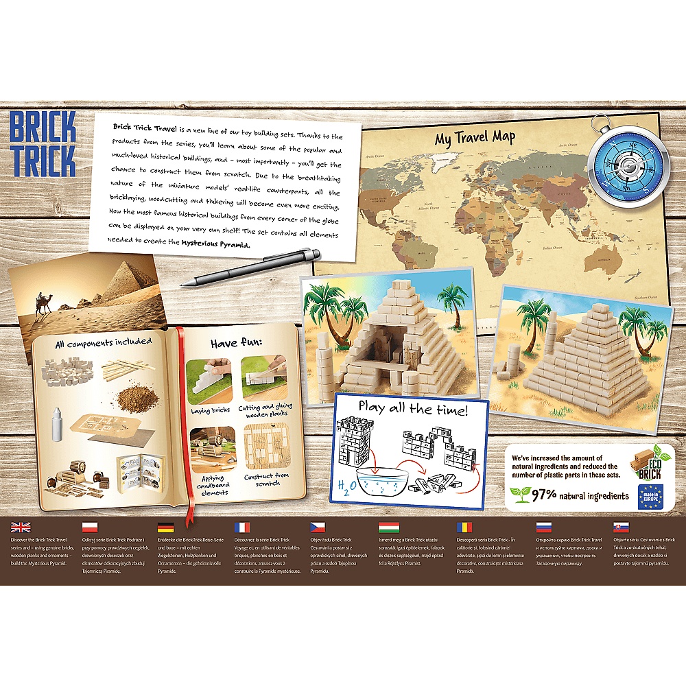 Brick Trick Travel - Piramida