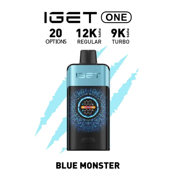 IGET ONE Vape 12000 Puffs Blue Monster