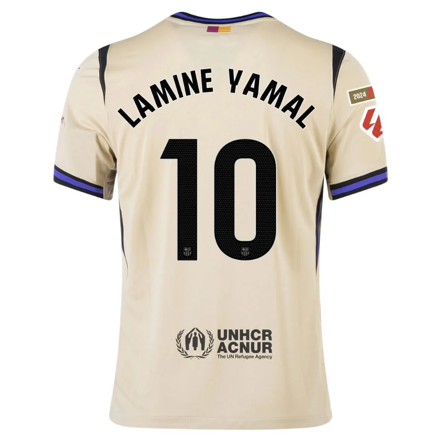 Lamine Yamal 10 Barca Away Jersey Men 2025 2026