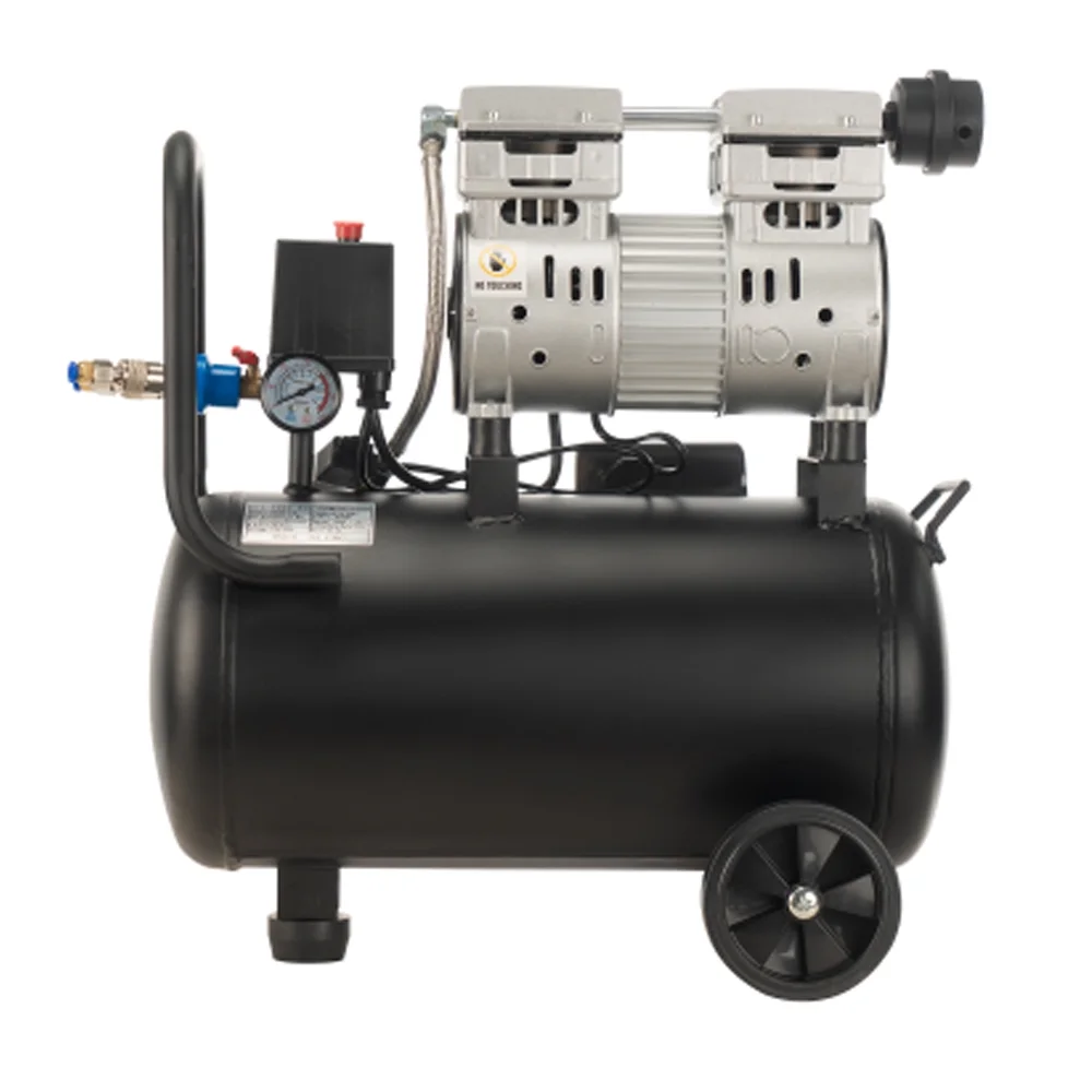 6.3 Gallon Oil Free Air Compressor, 1.2HP, Max.116 PSI Pressure, 65dB Ultra Quiet Compressor for Auto Repair, Tire Inflation, Spray Painting, Woodwork Nailing