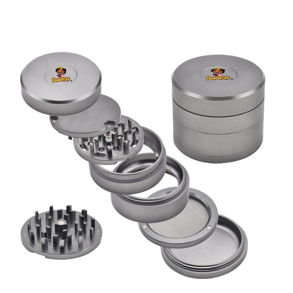 Honeypuff 4 Layer Aluminum Herb Grinder