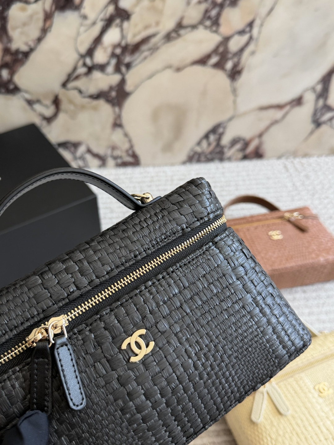 Chanel Classic Vanity With Chain Bag