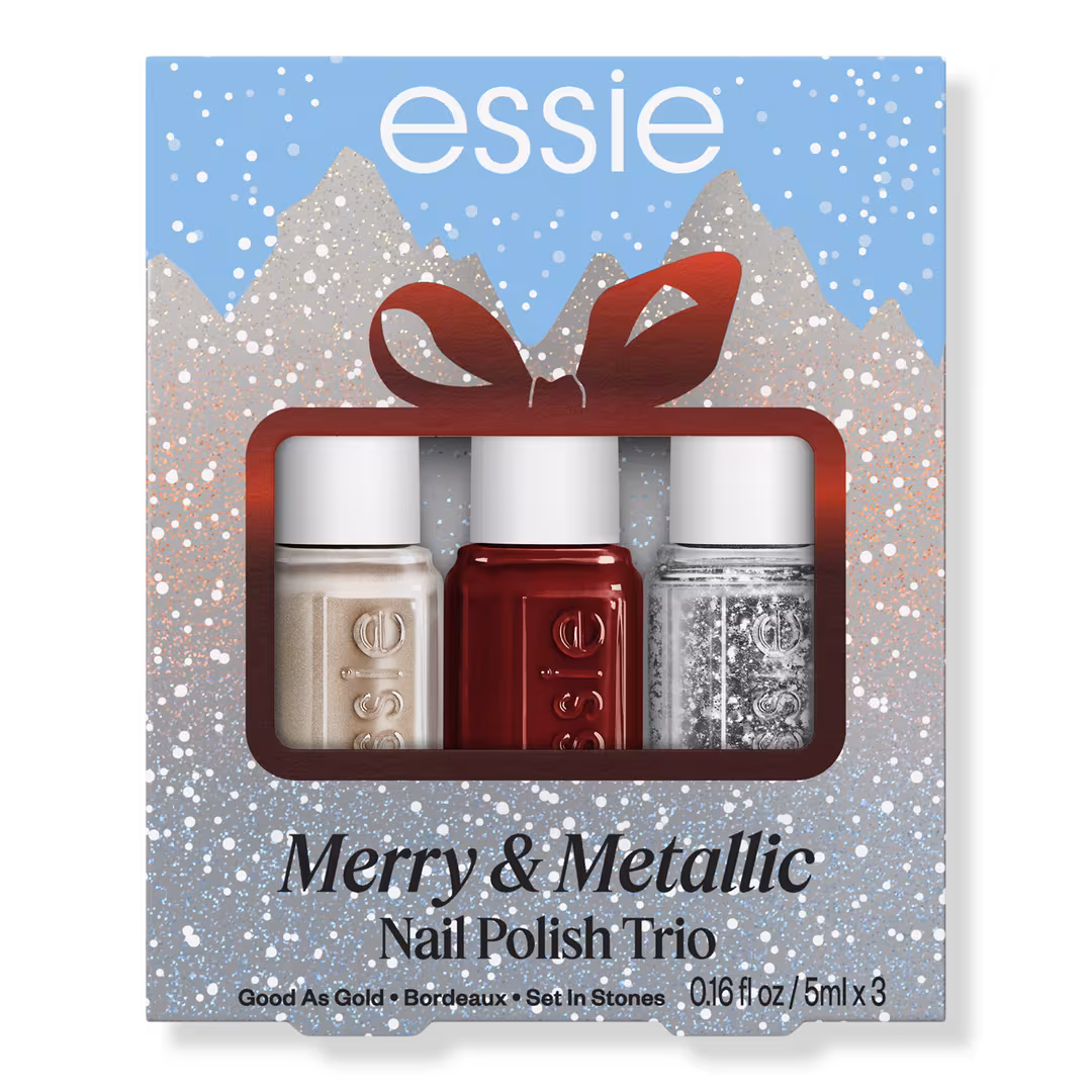Essie  Holiday 3 Piece Mini Gift Set