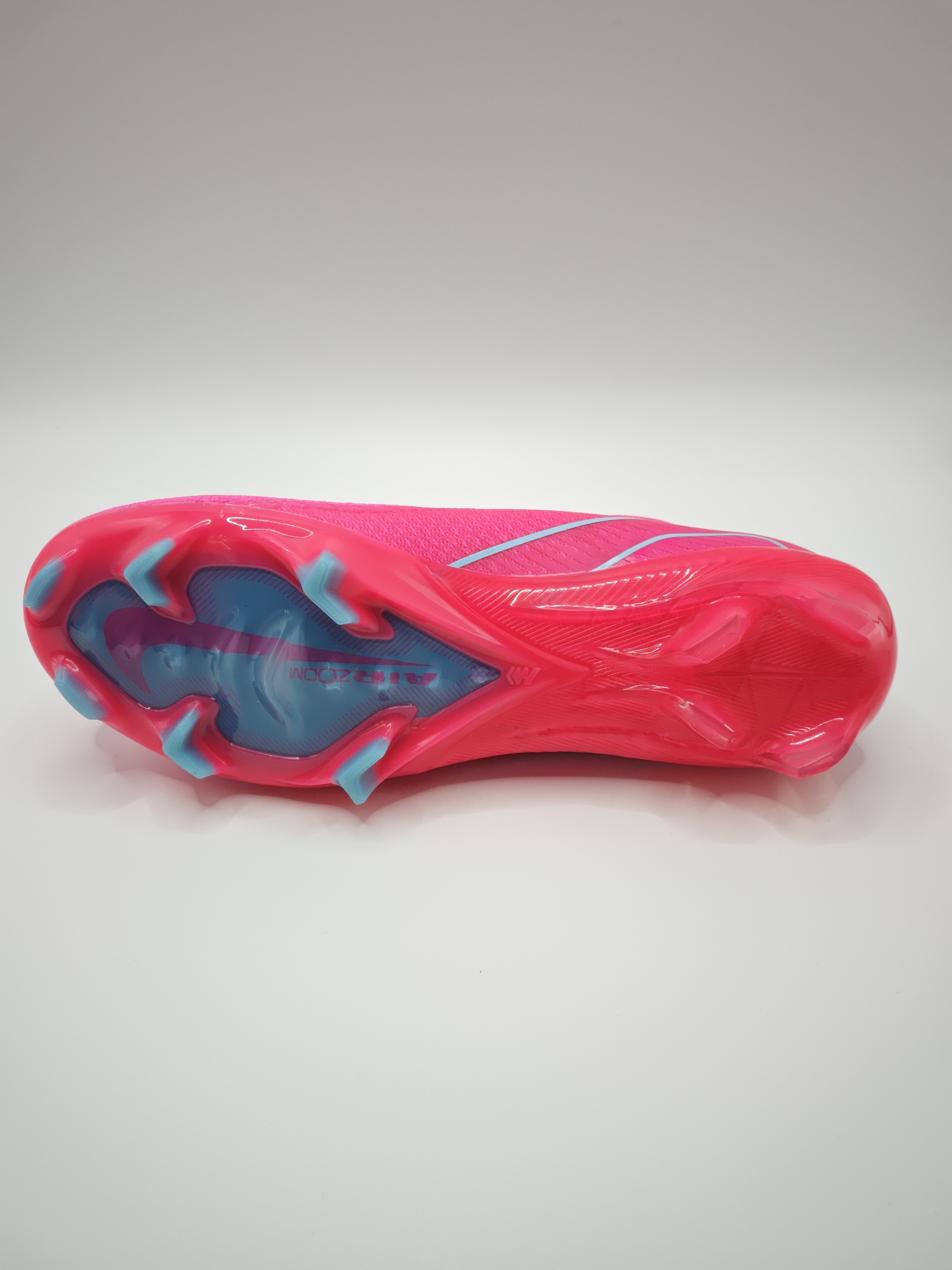 Nike Mercurial 16 FG Soccer Cleats with Built-in Bonded Pack: Full Air Cushion for All-Game Comfort, Waterproof Knit for Rainy Fields
