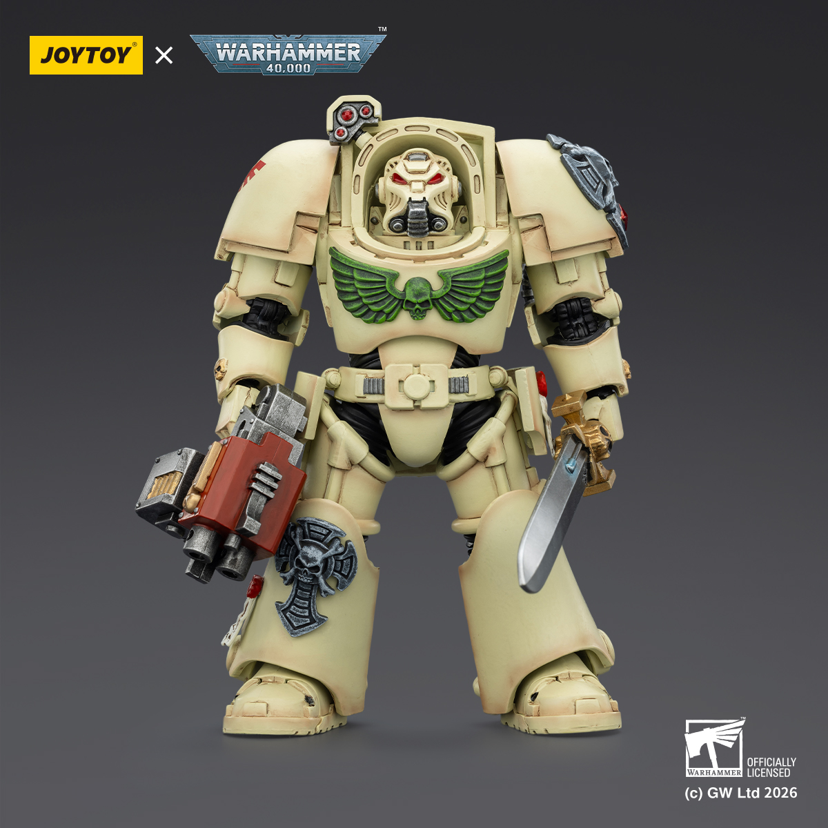 JOYTOY Warhammer 40k 1: 18 Dark Angels Deathwing Terminators - JOYTOY WORLD