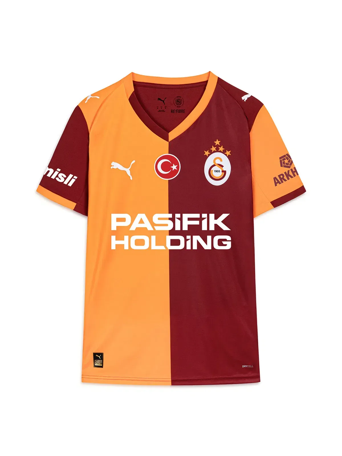 Galatasaray Player Home Jersey 2025/26 - With Sponsors
