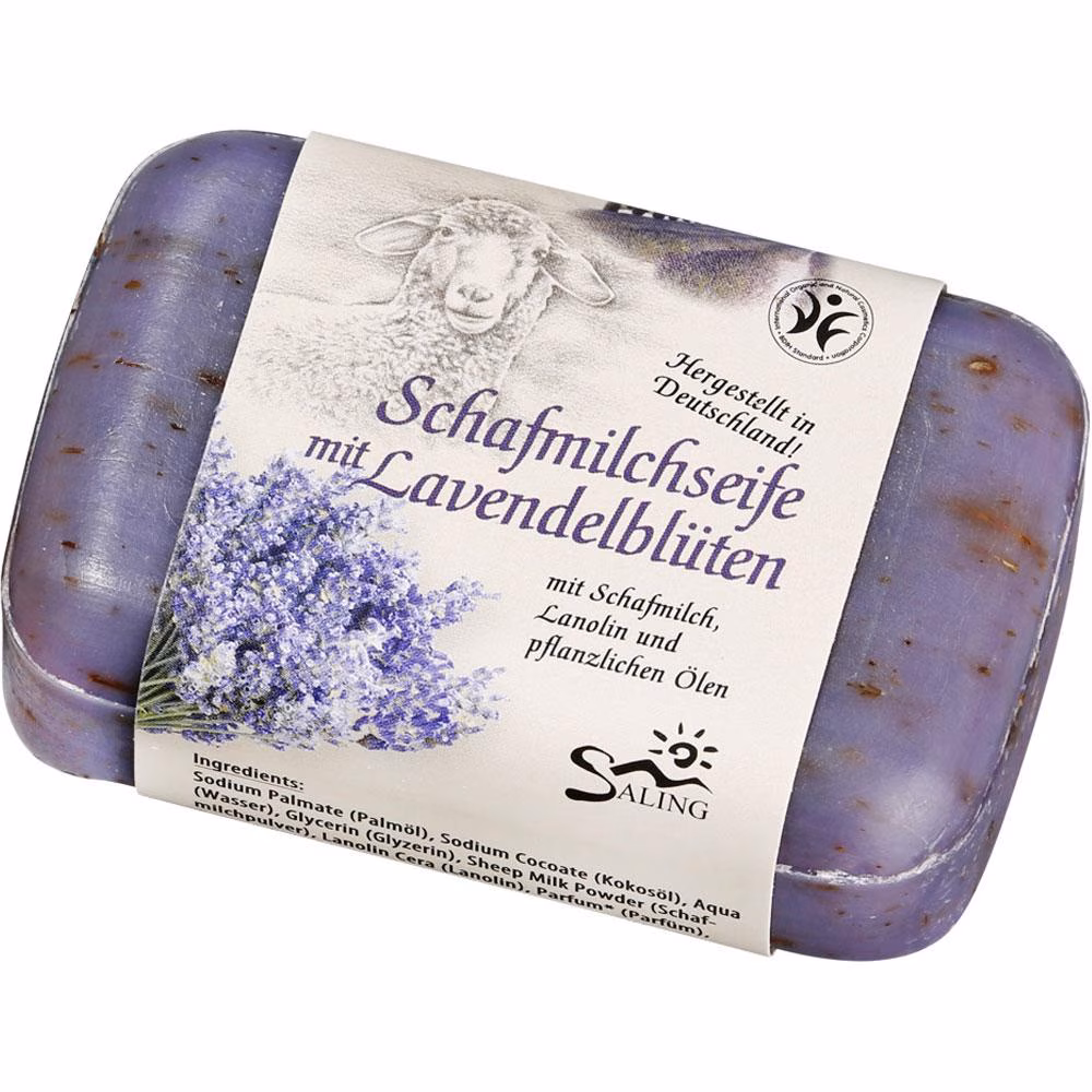Schafmilchseife - Lavendelblüten
