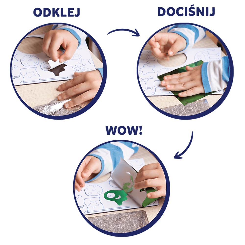 Zestaw Kreatywny Skillmatics, Foil Fun, Kosmos