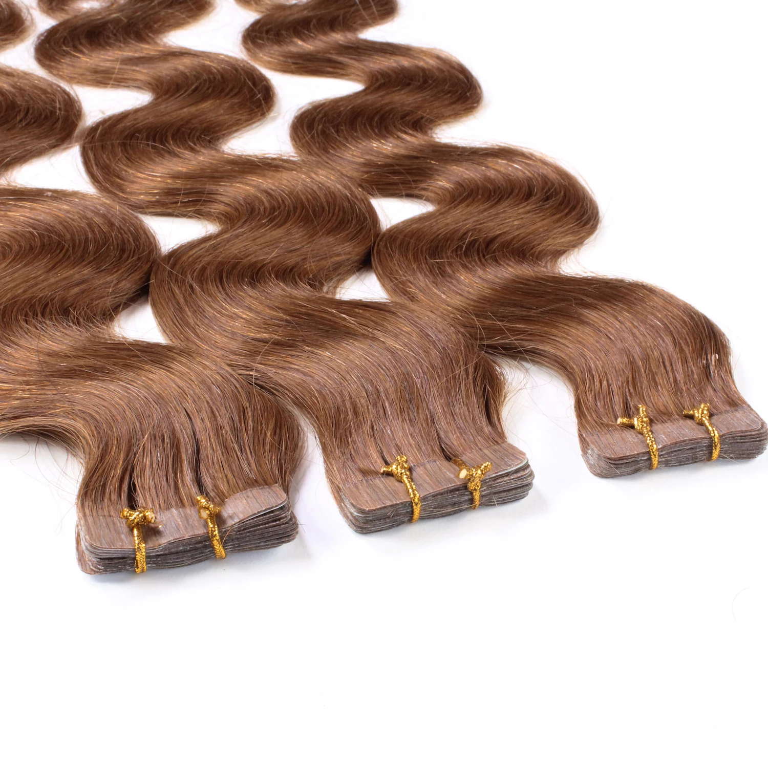 Tape Extensions Echthaar #8/03 Hellblond Natur-Gold