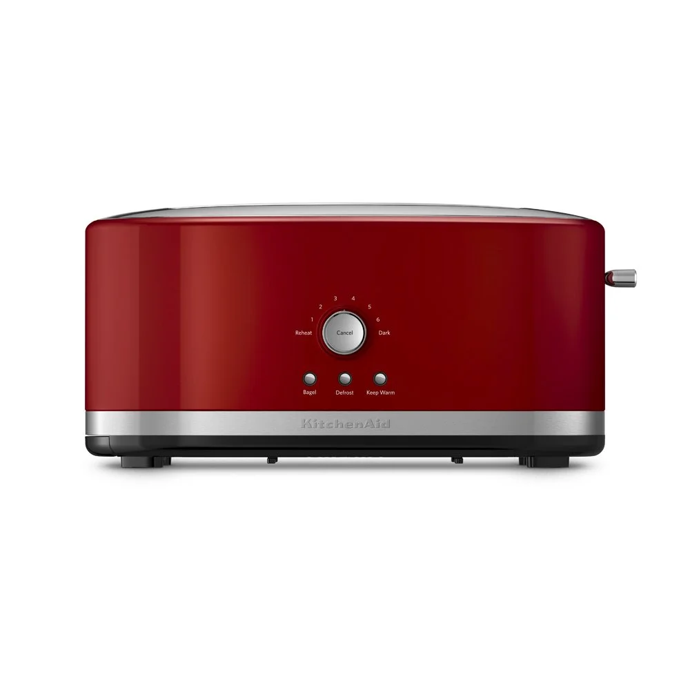 KitchenAid 4-Slice Toaster, Empire Red with High Lift Lever, 7 Shade Settings