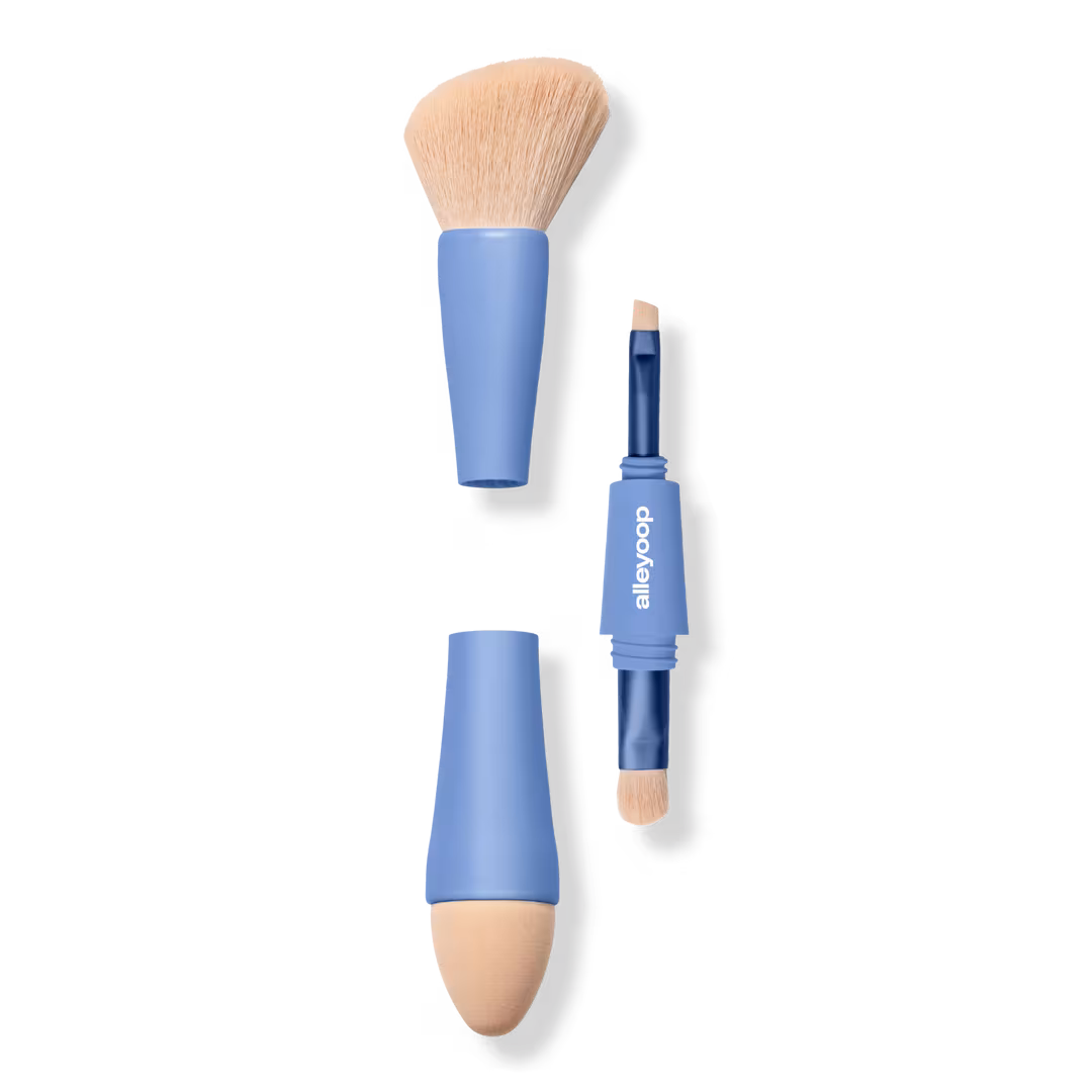 Alleyoop  Multi-Tasker 4-in-1 Makeup Brush Set