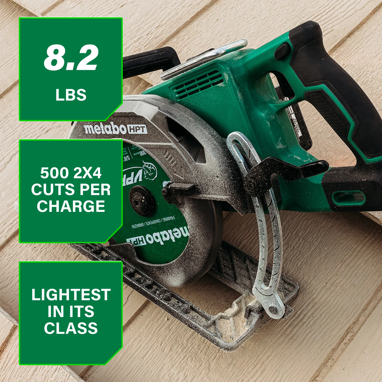 Metabo HPT C3607DWAQ4M 36V MV Rear Handle Circular Saw 7-1/4 in.  (Tool Only)