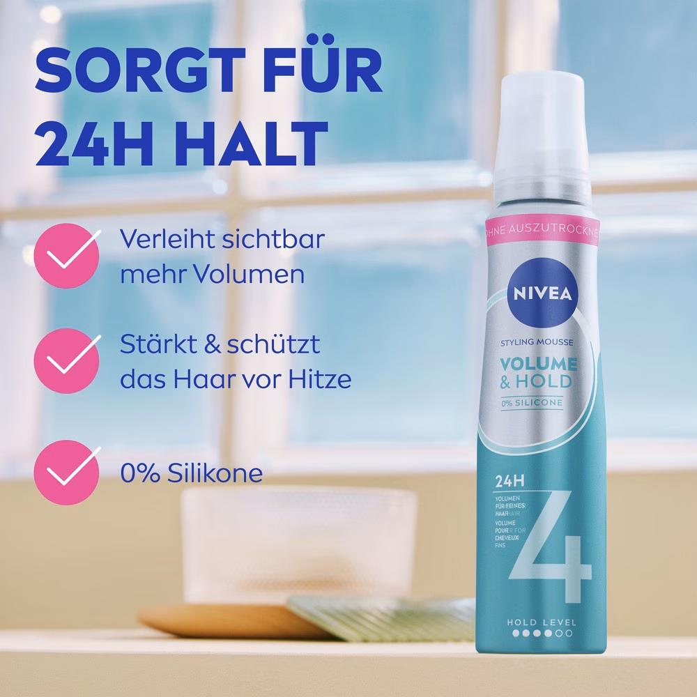 Volume & Hold Styling Mousse