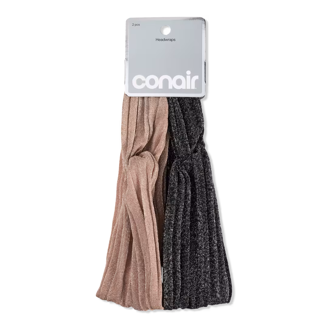 Conair Accessories  Pink and Black Headwraps