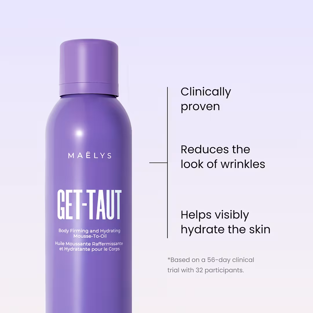 MAËLYS  GET-TAUT Body Firming and Hydrating Mousse-To-Oil