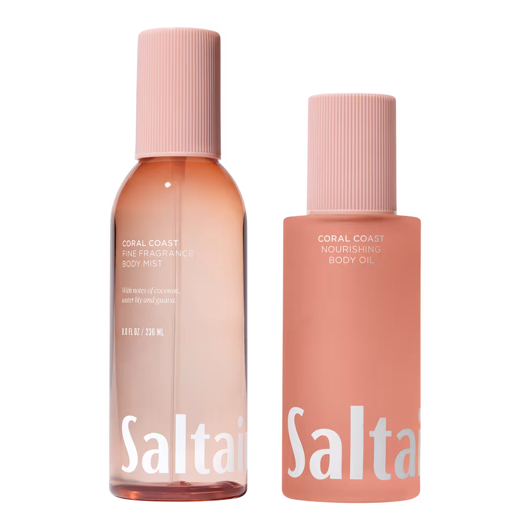 Saltair  The Coast Is Calling: Coral Coast Body Duo Holiday Set